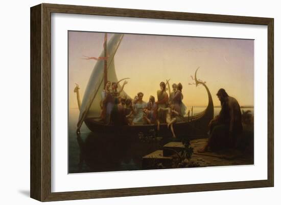 Lost Illusions, 1865-67-Charles Gleyre-Framed Giclee Print