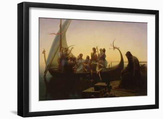 Lost Illusions, 1865-67-Charles Gleyre-Framed Giclee Print