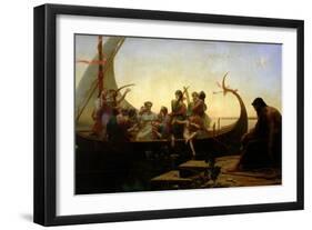 Lost Illusions, or Evening, Before 1843-Charles Gleyre-Framed Giclee Print