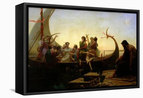 Lost Illusions, or Evening, Before 1843-Charles Gleyre-Framed Stretched Canvas