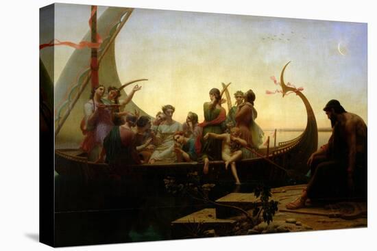 Lost Illusions, or Evening, Before 1843-Charles Gleyre-Stretched Canvas