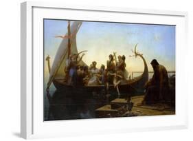 Lost Illusions (The Evening)-Charles Gleyre-Framed Giclee Print