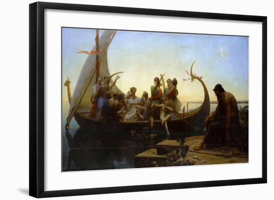 Lost Illusions (The Evening)-Charles Gleyre-Framed Giclee Print