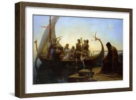 Lost Illusions (The Evening)-Charles Gleyre-Framed Giclee Print