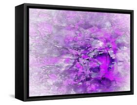 Lost in Pink and Purple-Dorothy Berry-Lound-Framed Stretched Canvas