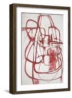 Lost in Red-Joshua Schicker-Framed Giclee Print