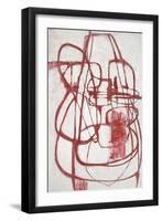 Lost in Red-Joshua Schicker-Framed Giclee Print