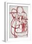 Lost in Red-Joshua Schicker-Framed Giclee Print