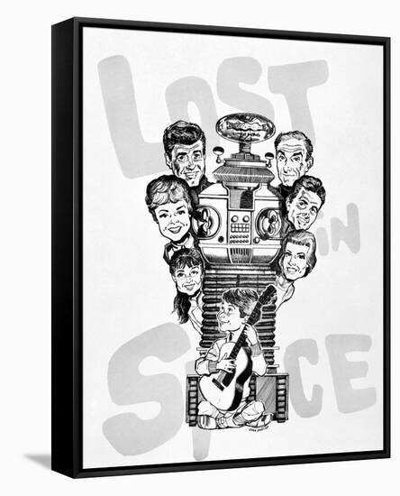 Lost in Space-null-Framed Stretched Canvas