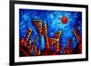 Lost In The City II-Megan Aroon Duncanson-Framed Art Print