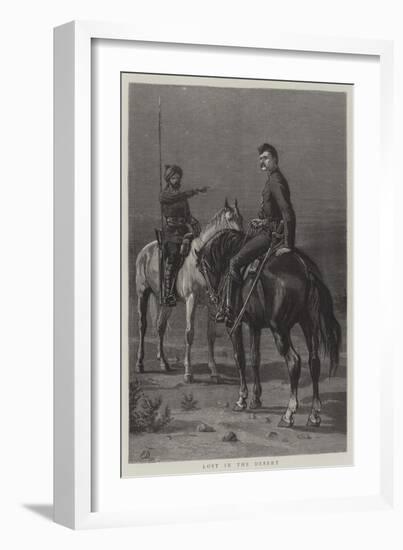 Lost in the Desert-Frank Dadd-Framed Giclee Print