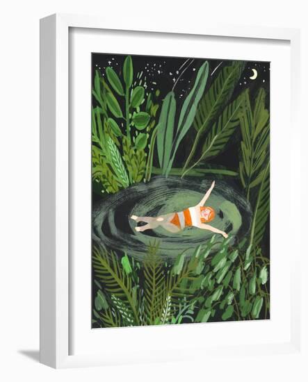 Lost in the Garden IV-Melissa Wang-Framed Art Print