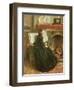 Lost in Thought, 1864-Marcus Stone-Framed Giclee Print