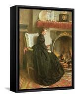 Lost in Thought, 1864-Marcus Stone-Framed Stretched Canvas