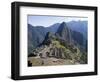 Lost Inca City of Machu Picchu, Intipunku, Peru-Diane Johnson-Framed Photographic Print