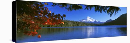 Lost Lake, Mt. Hood National Forest, Oregon, USA-null-Stretched Canvas