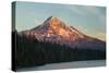 Lost Lake Near Mount Hood, OR-Justin Bailie-Stretched Canvas