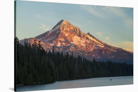 Lost Lake Near Mount Hood, OR-Justin Bailie-Stretched Canvas