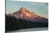 Lost Lake Near Mount Hood, OR-Justin Bailie-Stretched Canvas