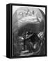 "Lost Lenore" a Painting by E. H. Wehnert Depicting a Scene from Edgar Allan Poe's "The Raven"-null-Framed Stretched Canvas