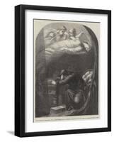 Lost Lenore, The Raven, by E a Poe-Edward Henry Wehnert-Framed Giclee Print