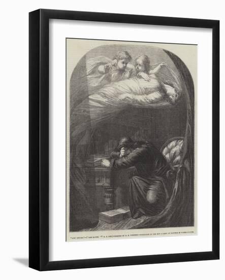 Lost Lenore, The Raven, by E a Poe-Edward Henry Wehnert-Framed Giclee Print