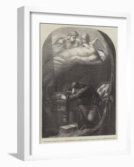 Lost Lenore, The Raven, by E a Poe-Edward Henry Wehnert-Framed Giclee Print