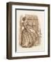 Lost Love, C.1859 (Pen and Ink)-John Everett Millais-Framed Premium Giclee Print