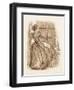 Lost Love, C.1859 (Pen and Ink)-John Everett Millais-Framed Premium Giclee Print