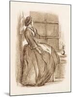 Lost Love, C.1859 (Pen and Ink)-John Everett Millais-Mounted Giclee Print
