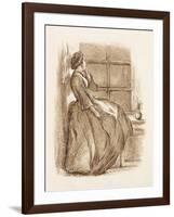 Lost Love, C.1859 (Pen and Ink)-John Everett Millais-Framed Giclee Print