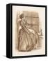 Lost Love, C.1859 (Pen and Ink)-John Everett Millais-Framed Stretched Canvas