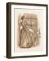 Lost Love, C.1859 (Pen and Ink)-John Everett Millais-Framed Giclee Print