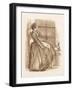 Lost Love, C.1859 (Pen and Ink)-John Everett Millais-Framed Giclee Print