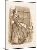 Lost Love, C.1859 (Pen and Ink)-John Everett Millais-Mounted Giclee Print