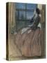 Lost Love-John Everett Millais-Stretched Canvas