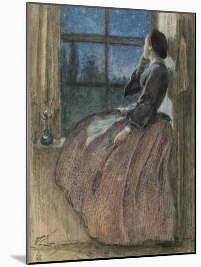 Lost Love-John Everett Millais-Mounted Art Print