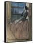 Lost Love-John Everett Millais-Framed Stretched Canvas