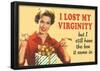 Lost My Virginity But Still Have Box It Came In Funny Poster-null-Framed Poster