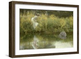 Lost Parasol-Arthur Hacker-Framed Giclee Print