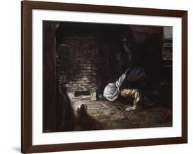 Lost Piece of Silver-James Tissot-Framed Giclee Print