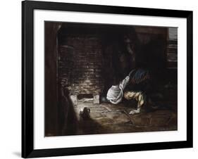 Lost Piece of Silver-James Tissot-Framed Giclee Print