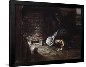 Lost Piece of Silver-James Tissot-Framed Giclee Print