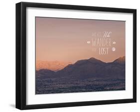 Lost Pink Sky-Tracey Telik-Framed Art Print