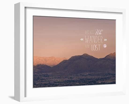 Lost Pink Sky-Tracey Telik-Framed Art Print