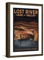 Lost River Cave and Valley - A Kentucky Natural Wonder-Lantern Press-Framed Art Print