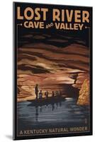 Lost River Cave and Valley - A Kentucky Natural Wonder-Lantern Press-Mounted Art Print