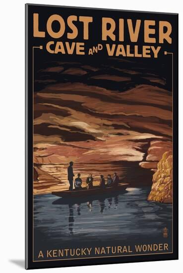 Lost River Cave and Valley - A Kentucky Natural Wonder-Lantern Press-Mounted Art Print