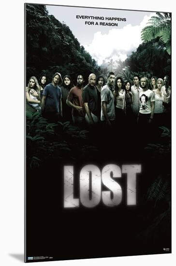 Lost Season 2 - One Sheet-Trends International-Mounted Poster