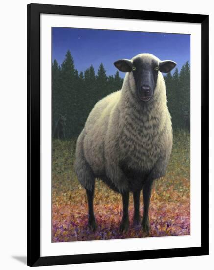 Lost Sheep-W Johnson James-Framed Giclee Print